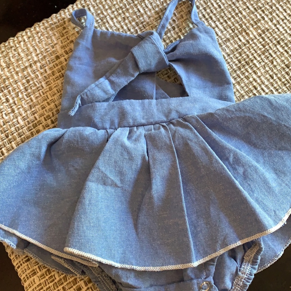 Denim dress